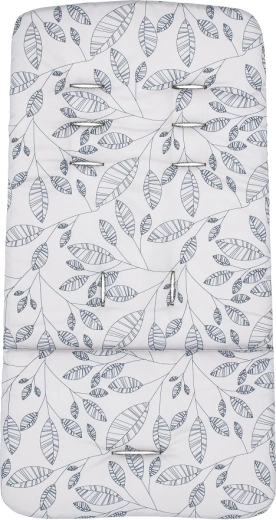 Set incluant un coussin réversible et des protections de harnais rembourrées