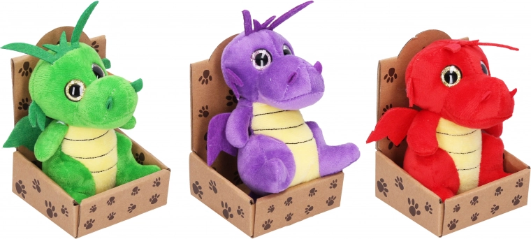 dragon en peluche 13 cm