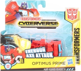 Transformers Cyberverse Optimus Prime en un seul pas