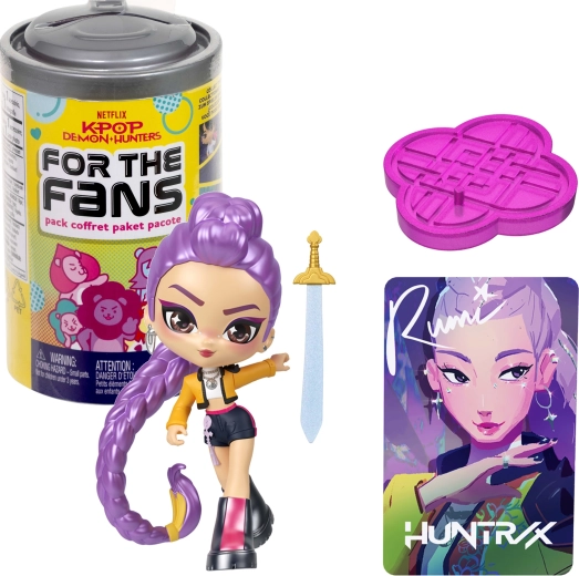 Mattel KPop Demon Hunters figurine surprise de collection avec accessoire et carte à collectionner (canette Soda Pop)