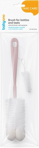 Set avec mini-brosse pour les tétines et les sucettes