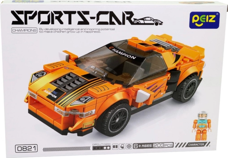 Petit mécanicien – voiture de course, kit de construction 203 pcs