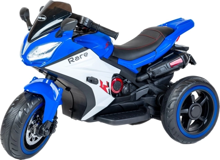 Feux LED et selle confortable en cuir éco