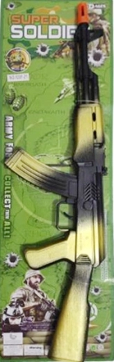 Fusil en plastique pour enfants avec son