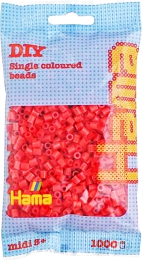 Perles à repasser rouges 1000 pcs