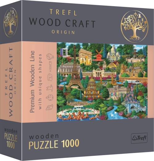 Puzzle en bois TREFL Lieux célèbres de France 1000 pièces