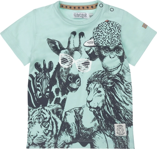 T-shirt garçon Dirkje à manches courtes menthe 80