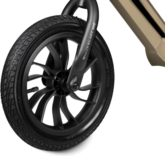 Pneus gonflables 12" pour une conduite stable