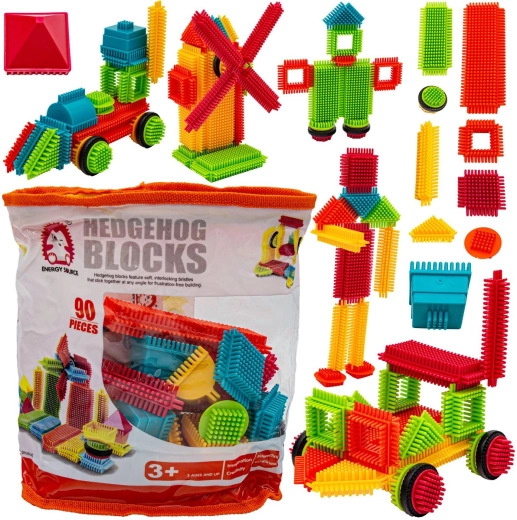 Blocs de construction à picots (peignes) 90 pièces