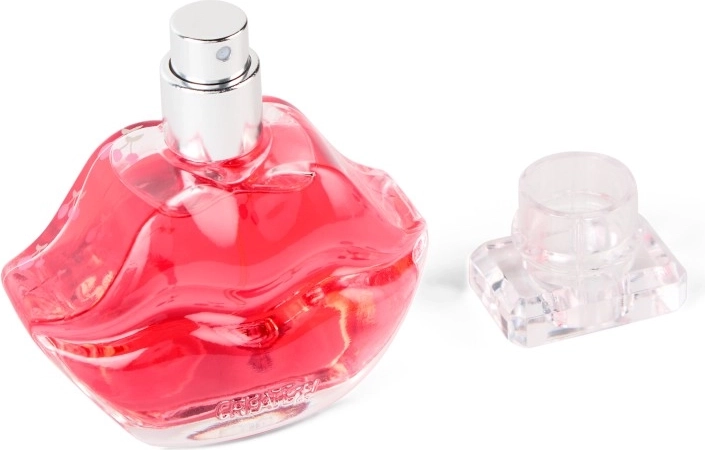 Flacon iconique en forme de lèvres