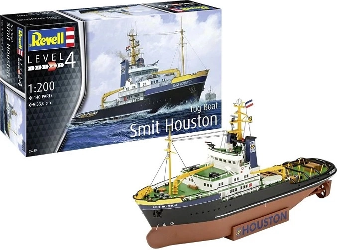 Maquette plastique du remorqueur Smit Houston 1:200