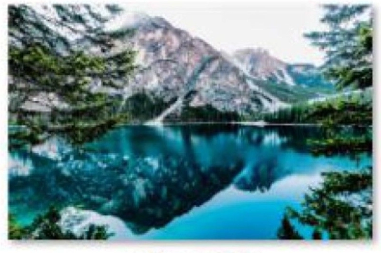 Mosaïque diamant (diamond painting) paysage – montagnes 40 × 30 cm - 1 pièce