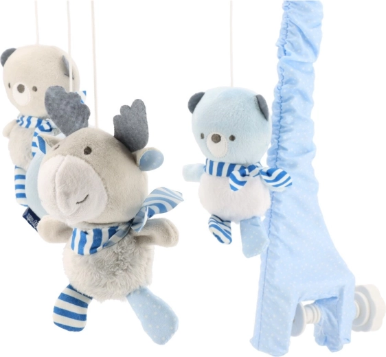Peluches douces élans et oursons