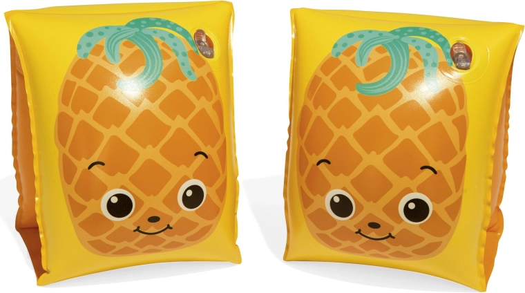 Brassards de natation gonflables Bestway Fruits 23 × 15 cm jaunes