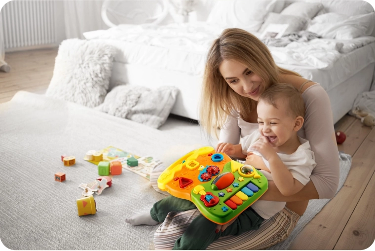 Panneau interactif pour apprendre et s’amuser