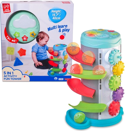Tour interactive surprise 5‑en‑1 HAP-P-KID