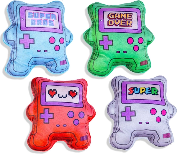 Jouet en peluche Spiel Gamer 18 cm (assortiment, motif aléatoire) - 1 pièce