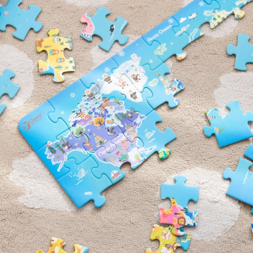 Apprendre en jouant avec la carte du monde