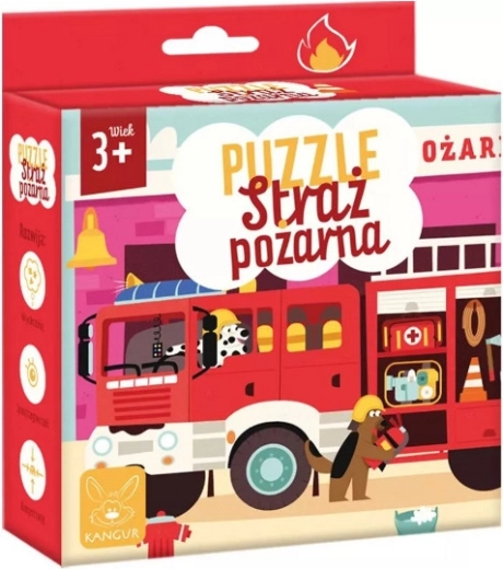 Puzzle pompiers 3+