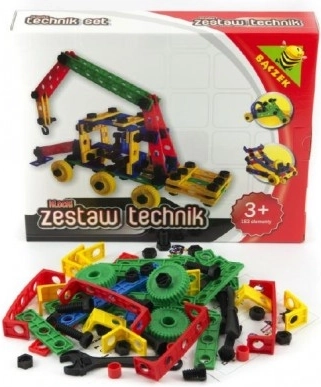 Jeu de construction Variant petit technicien 183 pièces