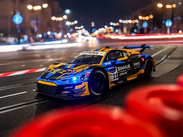 Phares fonctionnels pour des courses nocturnes réalistes