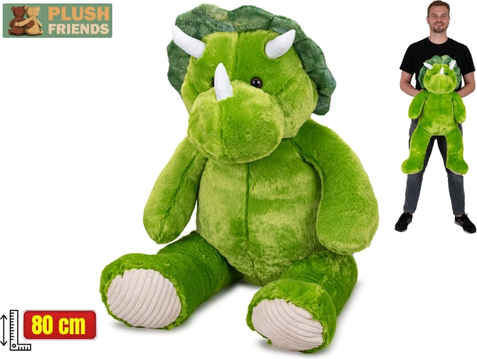 Plush Friends triceratops en peluche 80 cm