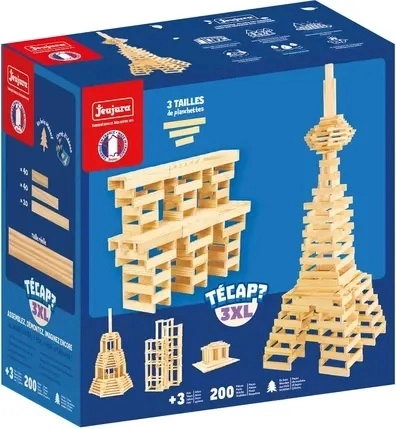 Jeujura – construction en bois Técap 3XL (200 pièces)