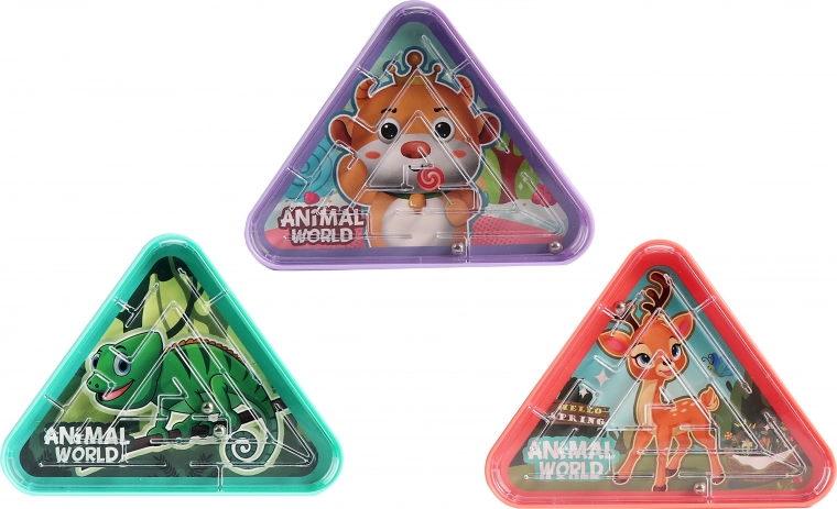 Jeu de Labyrinthe avec des Animaux