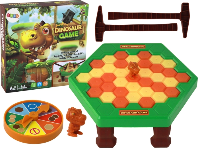 Dinosaures en détresse – Jeu d’adresse au marteau