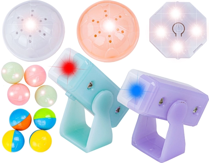 Billes lumineuses et éléments lumineux