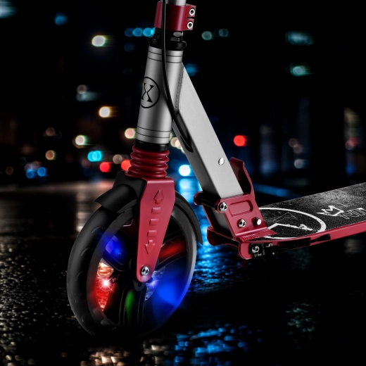 Roues LED 200 mm et conduite fluide avec ABEC 7