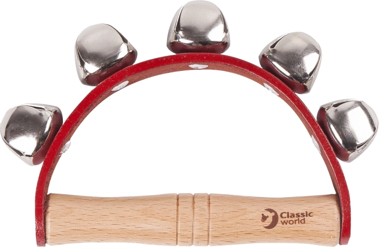 Cinq clochettes pour jouer en rythme