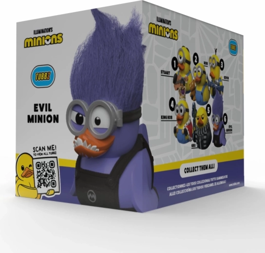 Canard de collection TUBBZ Minions violet - 1 pièce