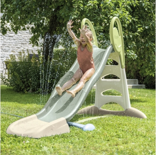2-en-1 – fonctionne aussi avec un toboggan