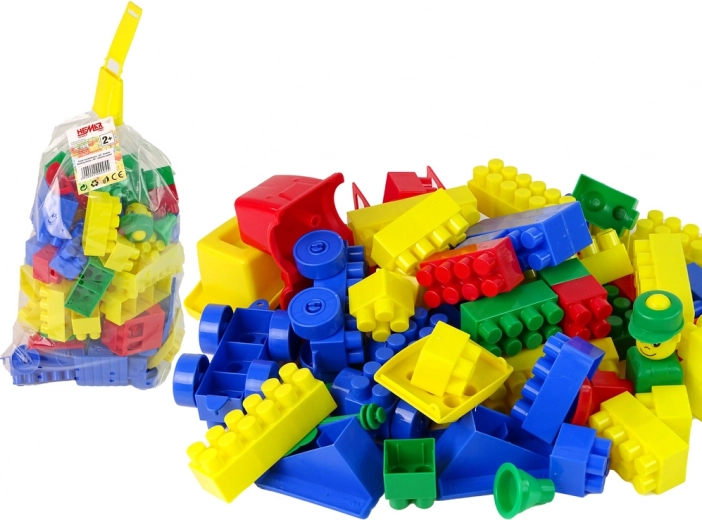 Jeu de construction coloré K2 moyen 80 pièces
