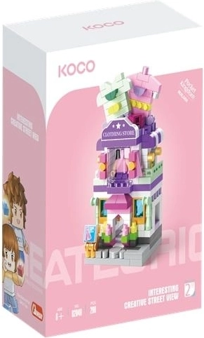 KOCO jeu de construction boutique de vêtements (298 pièces)