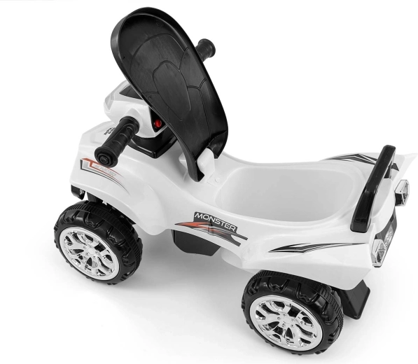 Compartiment pratique sous la selle