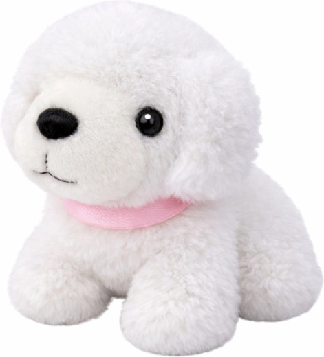 Adorable chien en peluche pour câlins et apprentissage des soins