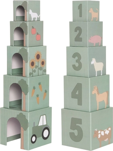Cubes empilables ferme JABADABADO