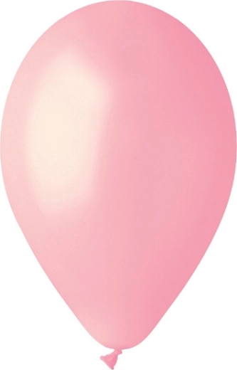 Ballons pastels 25 cm rose clair