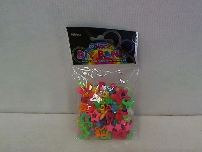 Breloques et perles pour élastiques de fabrication de bracelets