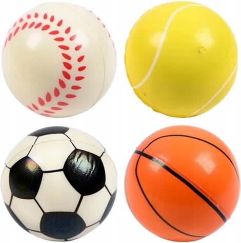 Balle souple pour enfants 6,3 cm