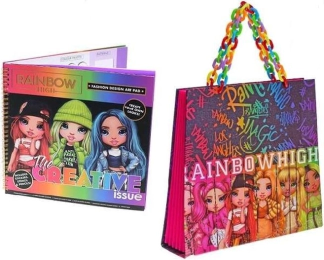 Rainbow High – set créatif de mode pour concevoir un t-shirt