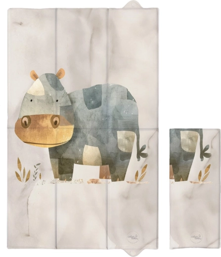 Ceba Baby matelas à langer de voyage Basic Cosy Hippo 80 × 50 cm