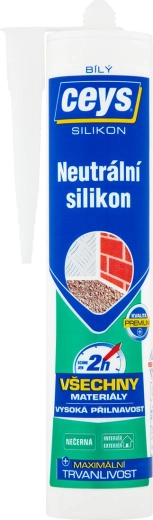 Silicone neutre CEYS blanc 280 ml