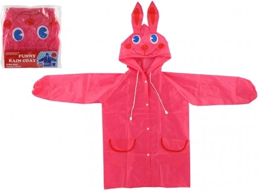 Imperméable Enfant Lapin rose 110-120cm