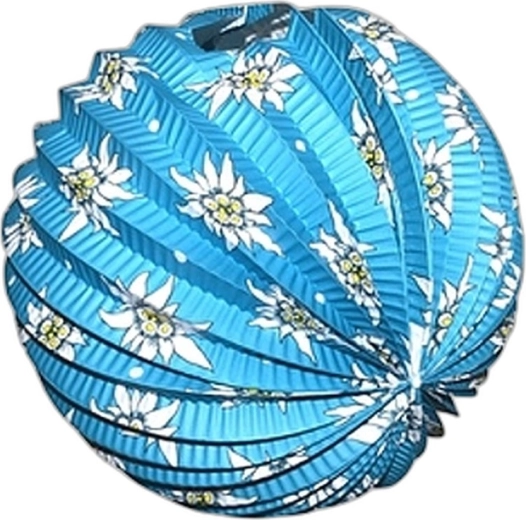 Lampion en papier boule 25 cm - 1 pièce