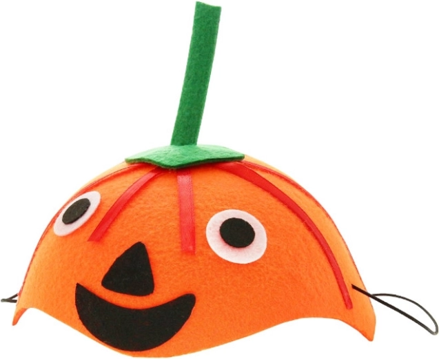 Chapeau d'Halloween en forme de citrouille