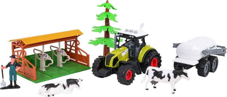 Tracteur interactif avec lumières et sons