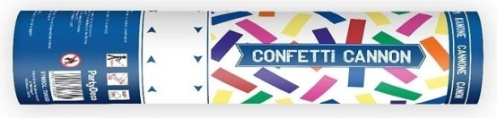 Confettis de fête mélange coloré 20 cm